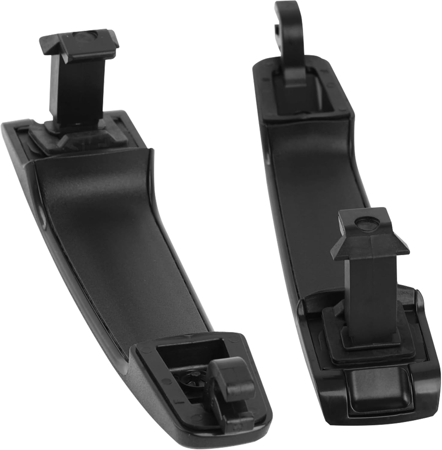 SHACHAR Exterior Door Handle Kit, Front Left Driver Side 8S4Z-5422404-AA Compatible with Ford Focus 2008-2011, Cap w/Keyhole 8S4Z-54218A14-AA, Bracket 8S4Z-5426685-B Matte Black