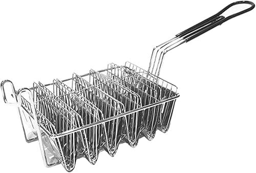 Miniatura 10 de Gazechimp Soporte para tacos de acero inoxidable para freidora de tacos con 4 carcasas