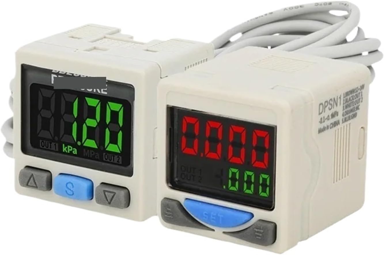 Pneumatic Digital Display Pressure Switch Posiitve Negative Mixed Pressure ISE30A ZSE30A DPSN1 DPSP1(ZSE30A-01-P-L)