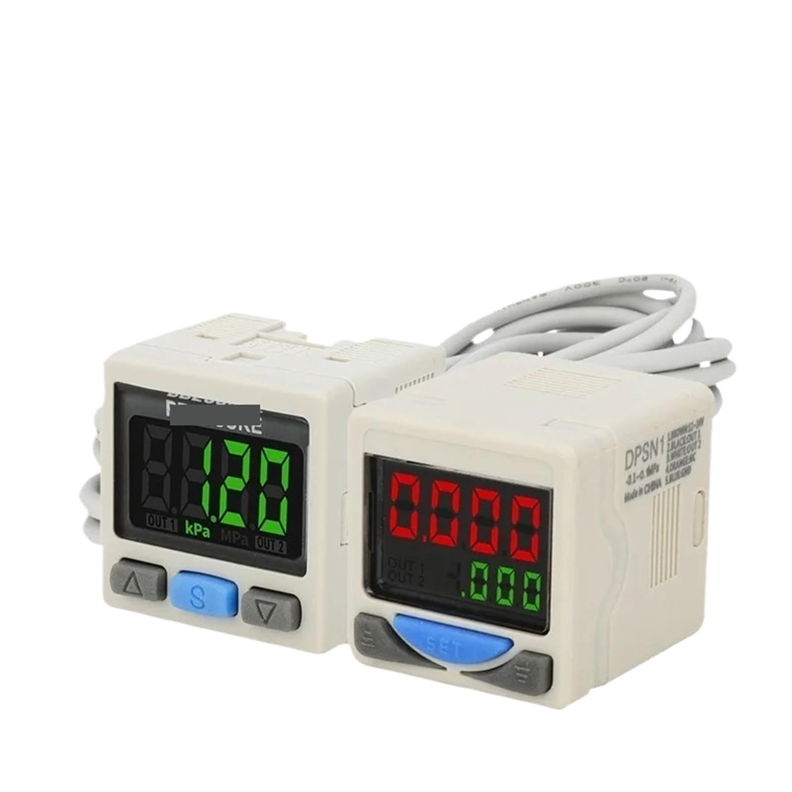Pressostat pneumatique ZSE30A réglage pression mixte contre pannes de vide
