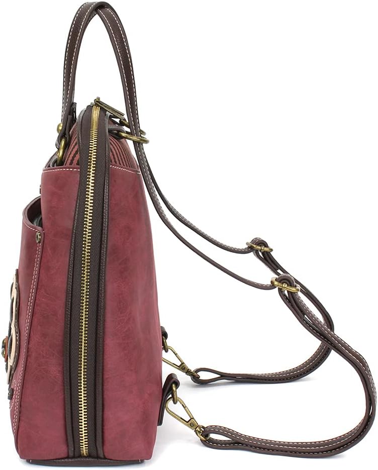 CHALA Convertible Backpack Purse - Women Convertible Shoulder Purse with Adjustable Strap - Image 3