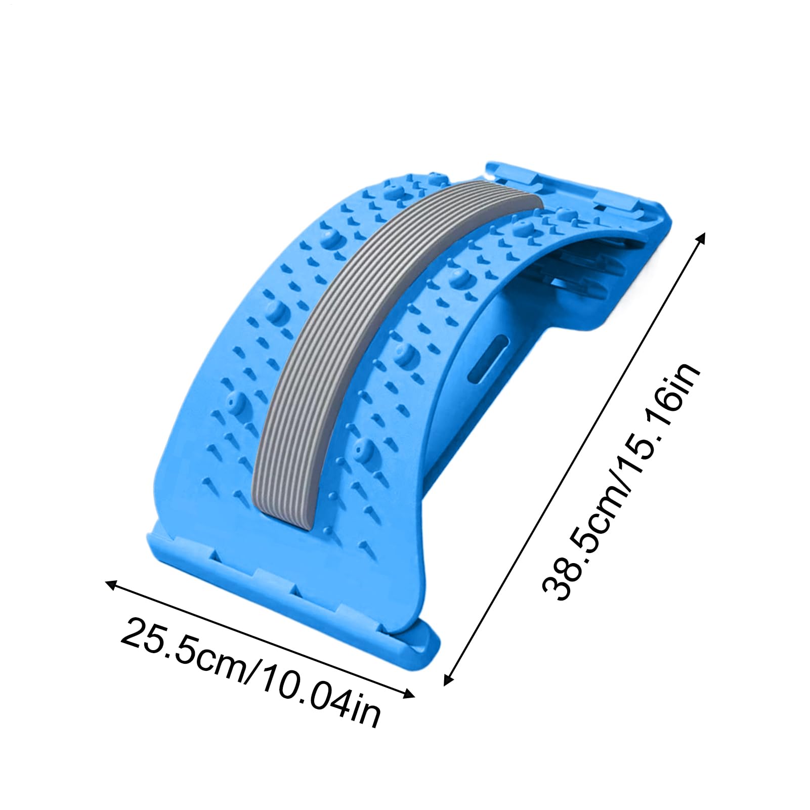 Étirement Lombaire,Massage Dorsal Ajustable 4 Niveaux | Planche de Massage pour le Dos - pour Récupération Musculaire Étudiants Adultes Séniors Yoga Pilates Gym Maison Soulagement Fatigue