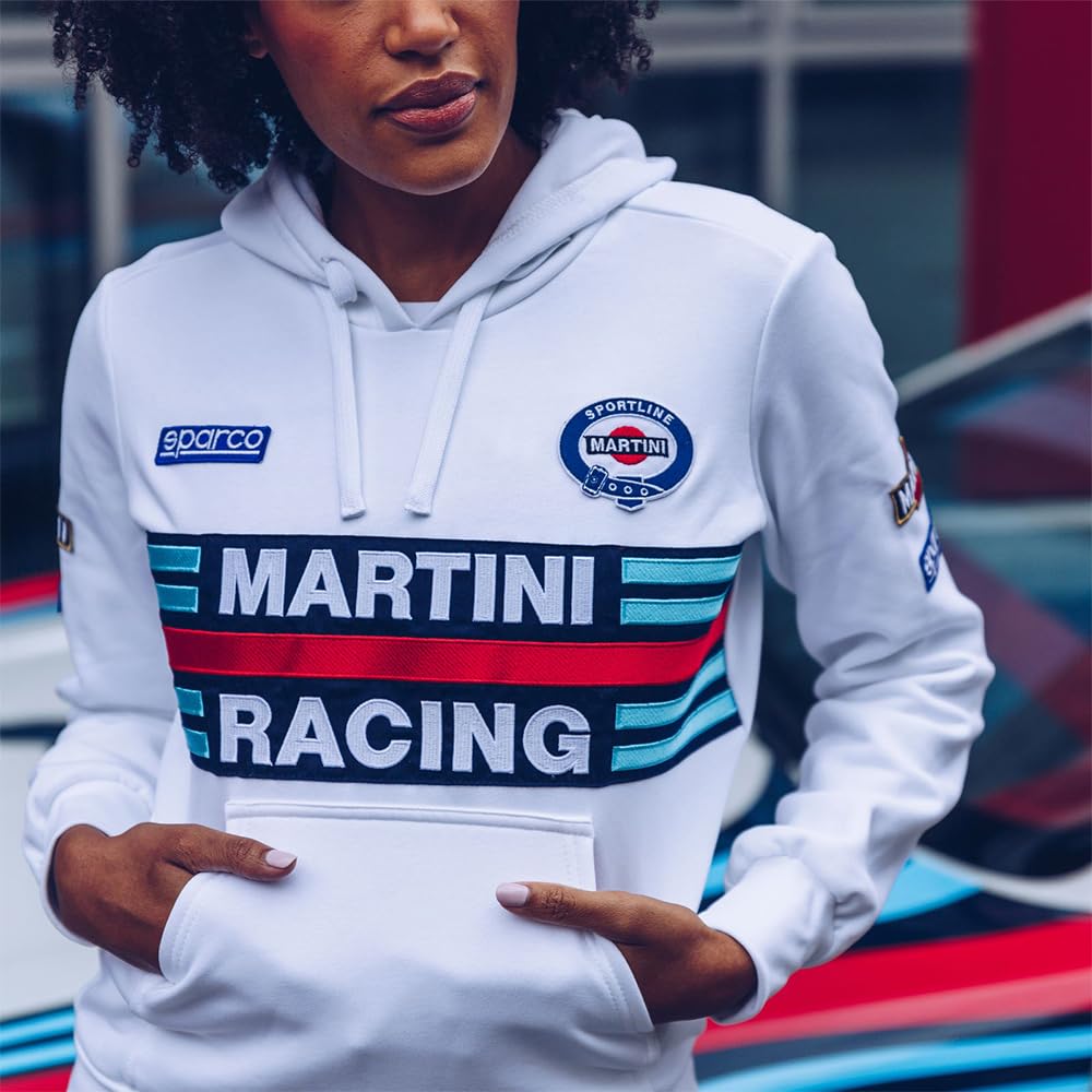 Sparco Sudadera Marca Modelo Sudadera Lady Martini-R Talla L Blanco