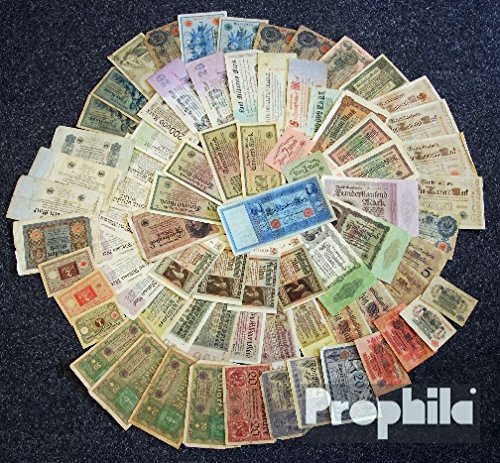 German Empire Banknotes German. Empire 75 Banknotes German. Empire 75 (Packages for collectors)