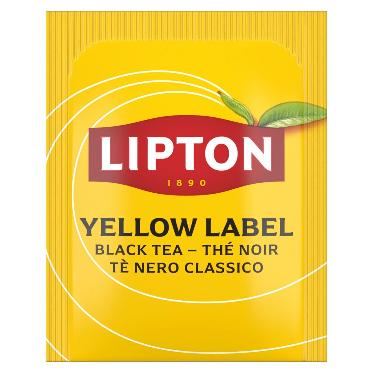 LIPTON Caja de 100 bolsas de té amarillo