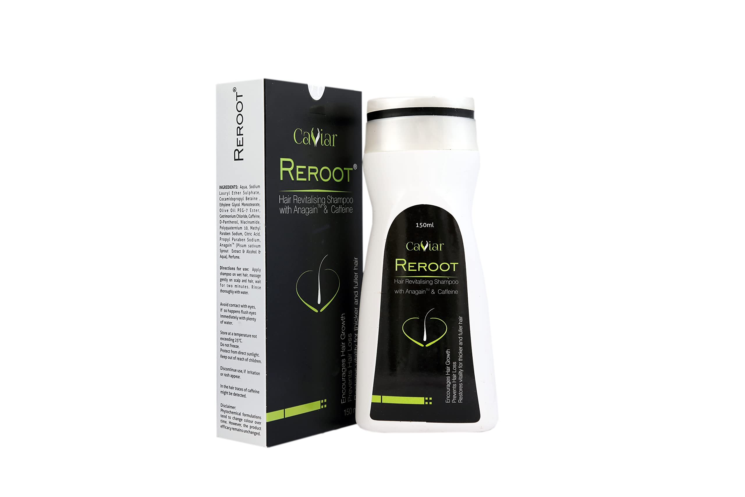 VELITE Reroot Hair Revitalising Shampoo With Anagain & Caffeine- 150Ml-picture-56