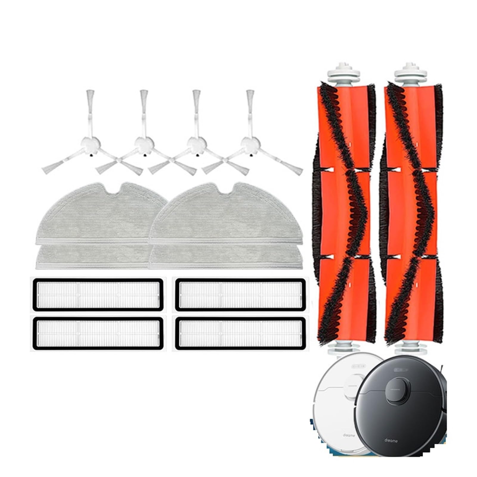 Filtro HEPA, Panno Per Mocio, Accessorio Di Ricambio Per Aspirapolvere Robot 87960679