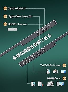 Amazon.co.jp: モバイルモニター EVICIV 大容量バッテリー内蔵