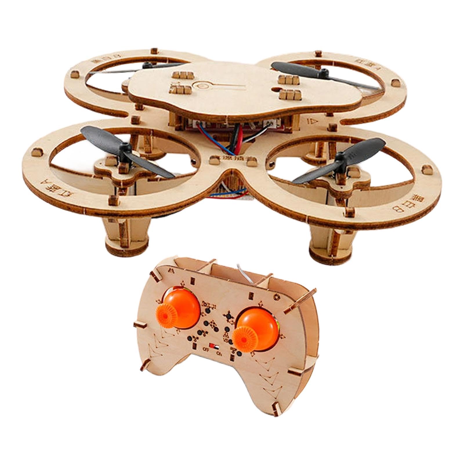 Kit di Montaggio Fai da Te in Legno per Aeromodello Radiocomandato, Artigianato, Tecnologia, Gadget, Regalo per Ragazzi E Ragazze