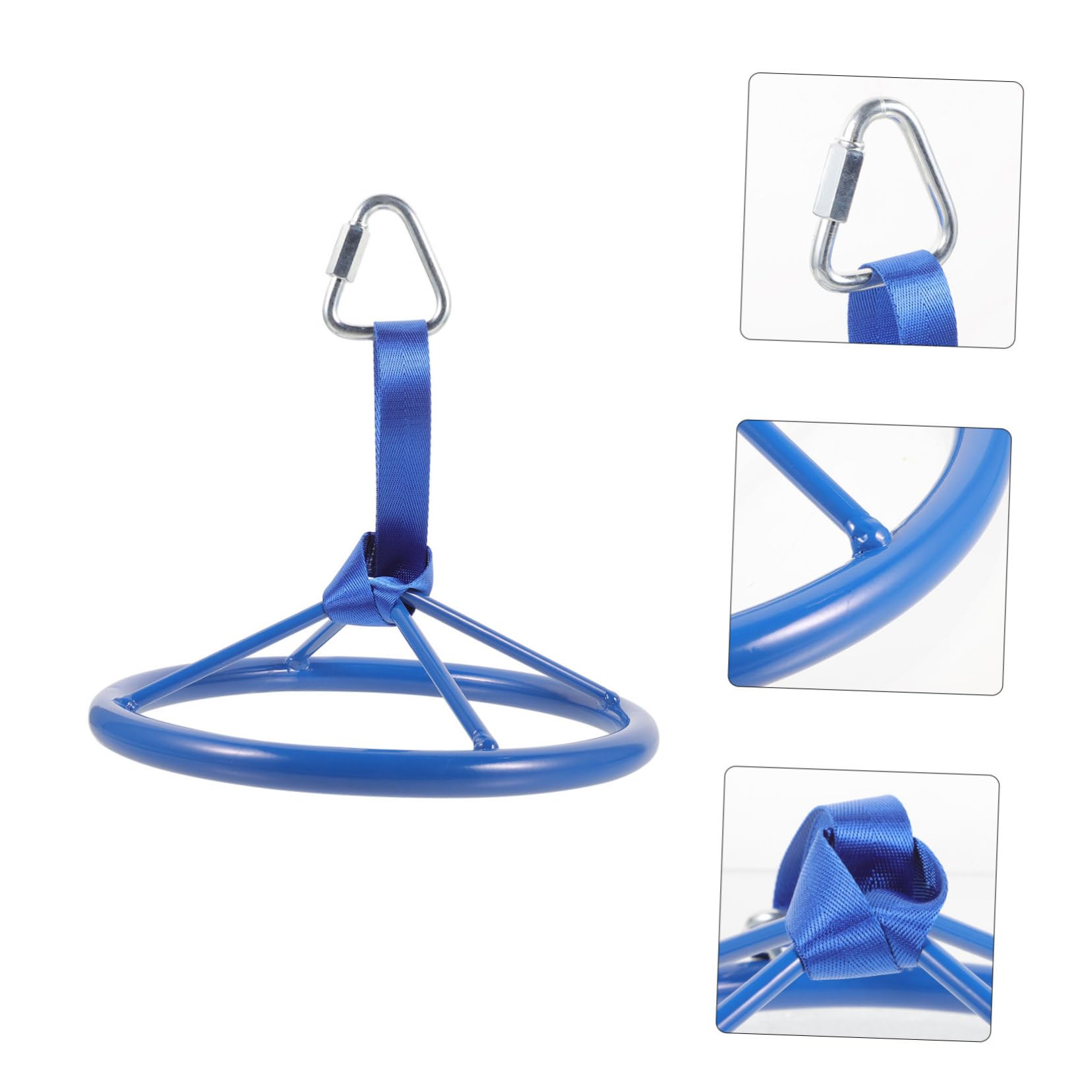 KICHOUSE Gymnastics Tools Kids Fitness Gear Kids Training Rings Arm Muscle Training Ring Practical Fitness Handle Hanging Gymnastics Equipment