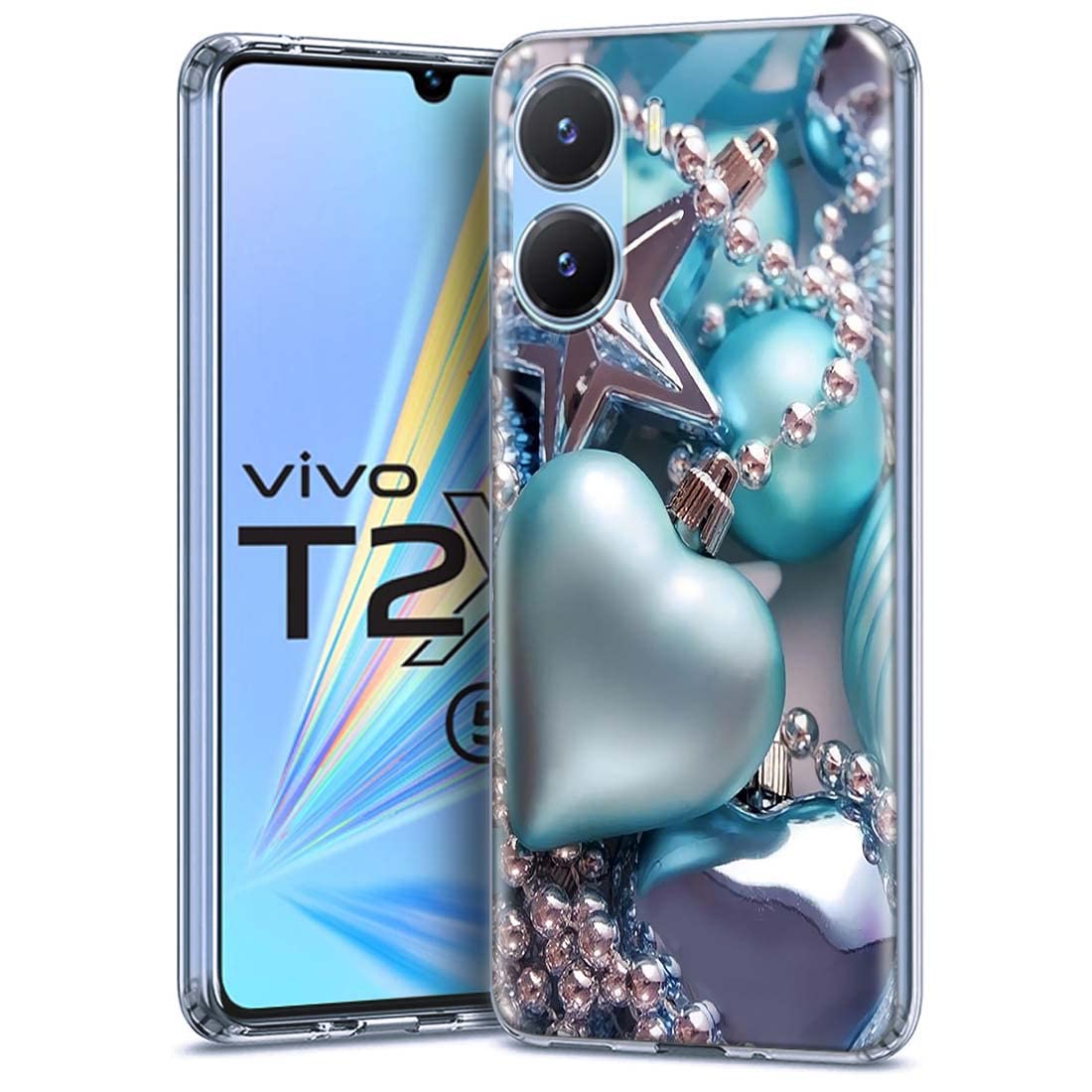 Fashionury Silicone Designer Case for Vivo T2X 5G Back Cover for Vivo T2X 5G Printed Back Cover -D1089, Multicolor (B0C415NZ6S) Amazon Price History, Amazon Price Tracker