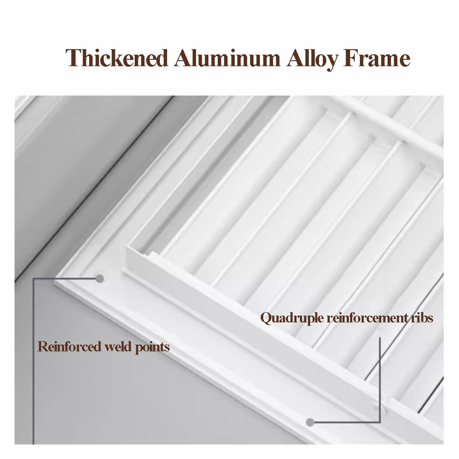 Rejilla de Retorno de Aire de Aluminio Negro - 400x400 mm. Cubierta de ventilación Decorativa para baño, Cocina, Armario y ático - Repuesto de Placa de Rejilla de ventilación metálica.