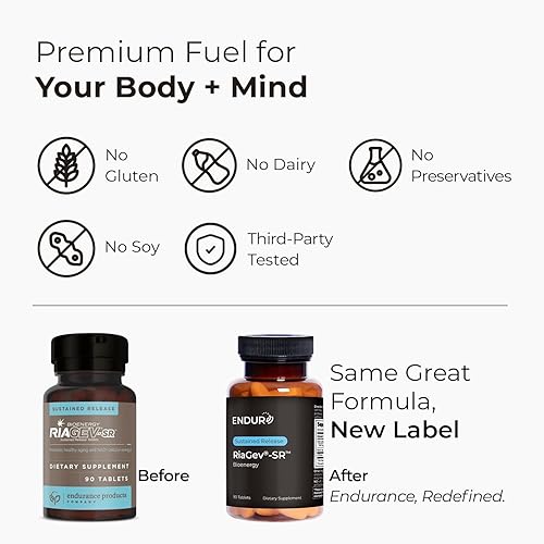 Miniatura 3 de RIAGEV SR Suplemento dietético de liberación sostenida para un envejecimiento saludable y energía celular NAD+, 90 Tablets Company