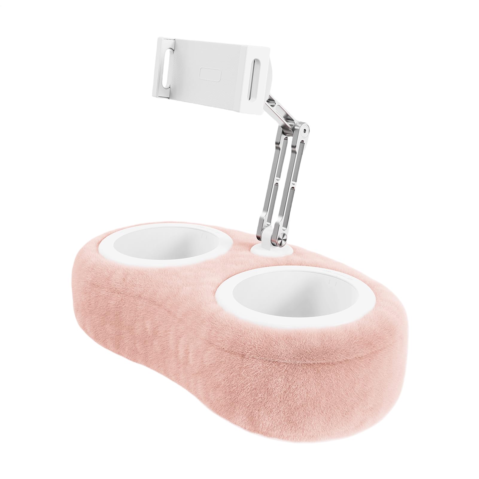 Generico soporte para tableta, soporte para tableta | Soporte para teléfono creativo con ,Adecuado para 4.7-13 pulgadas, teléfono, soporte para ajustable 360° para cama con suave tela de pe