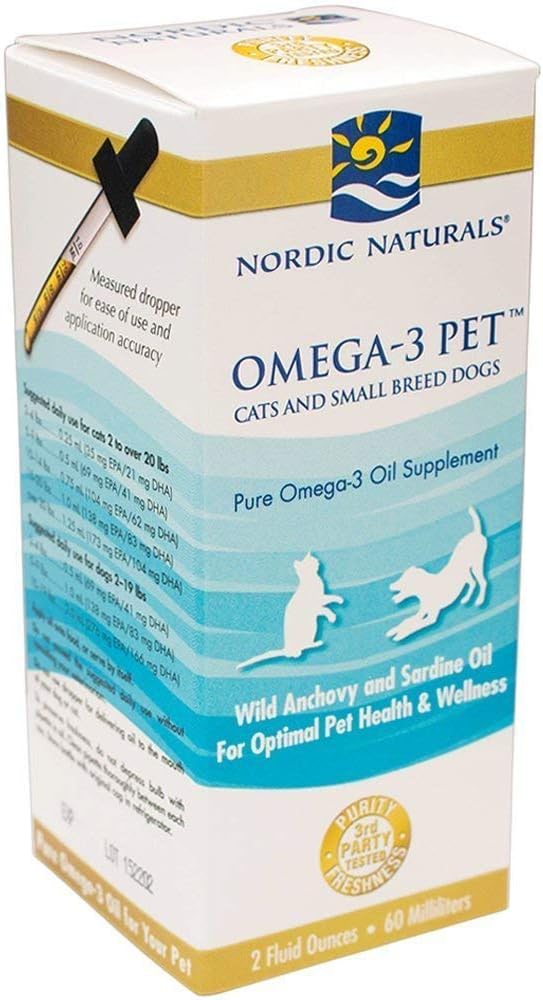 Omega-3 Pet (Cats and Small Breed Dogs) - 2oz (2 Pack)