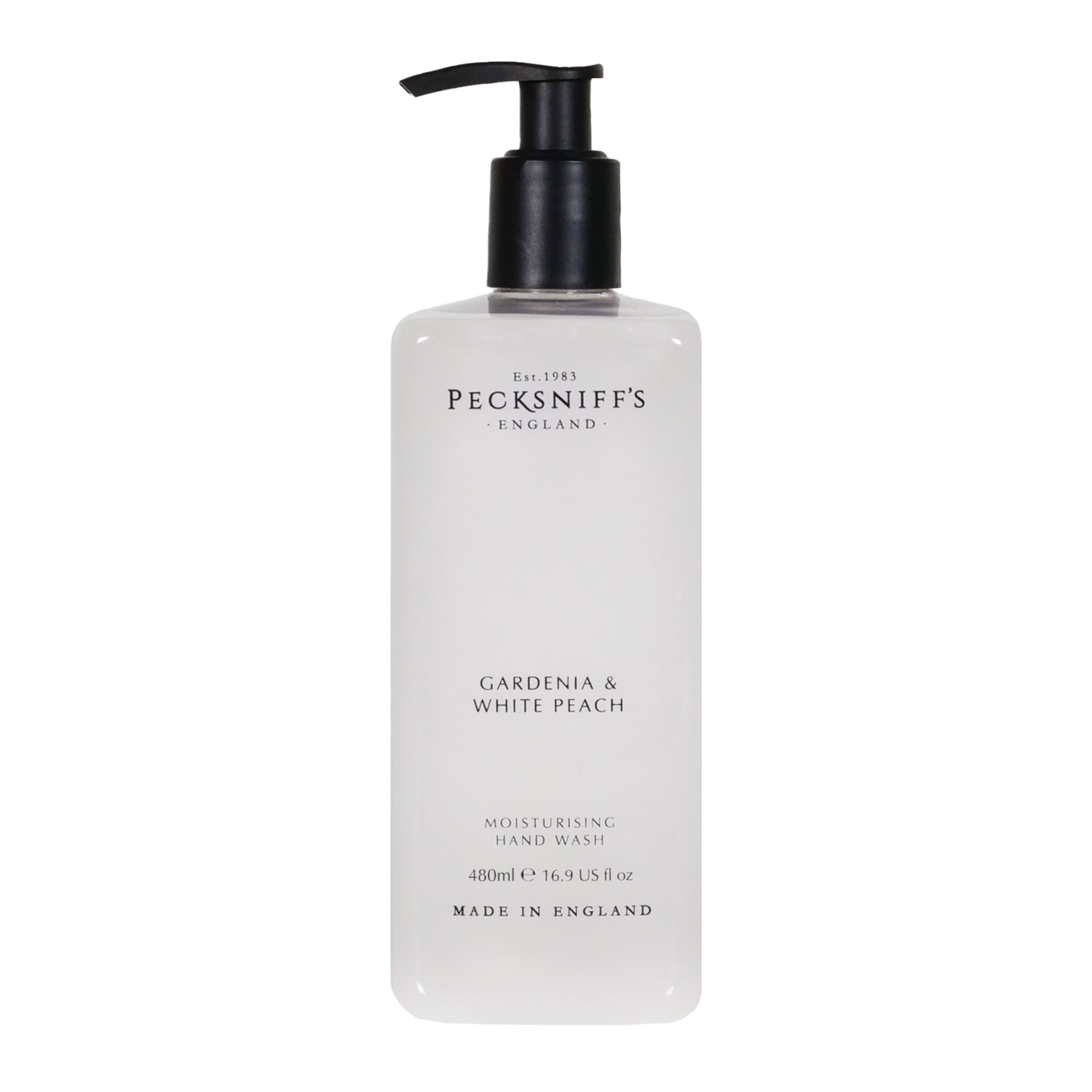 Pecksniff's Hand Wash, Liquid Hand Soap for Soft Skin Natural, Revitalising, Hydrates and Moisturises, Handcrafted in England