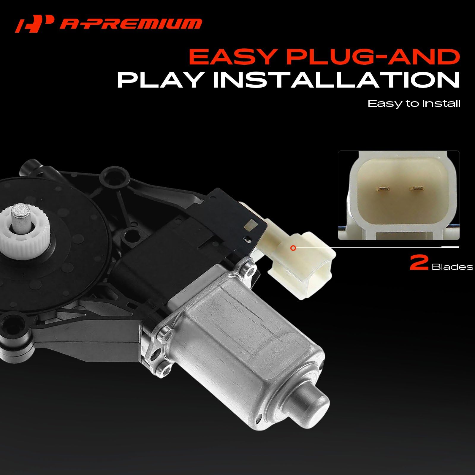 Amazon.com: A-Premium Power Window Lift Motor, with 2-Pin Plug