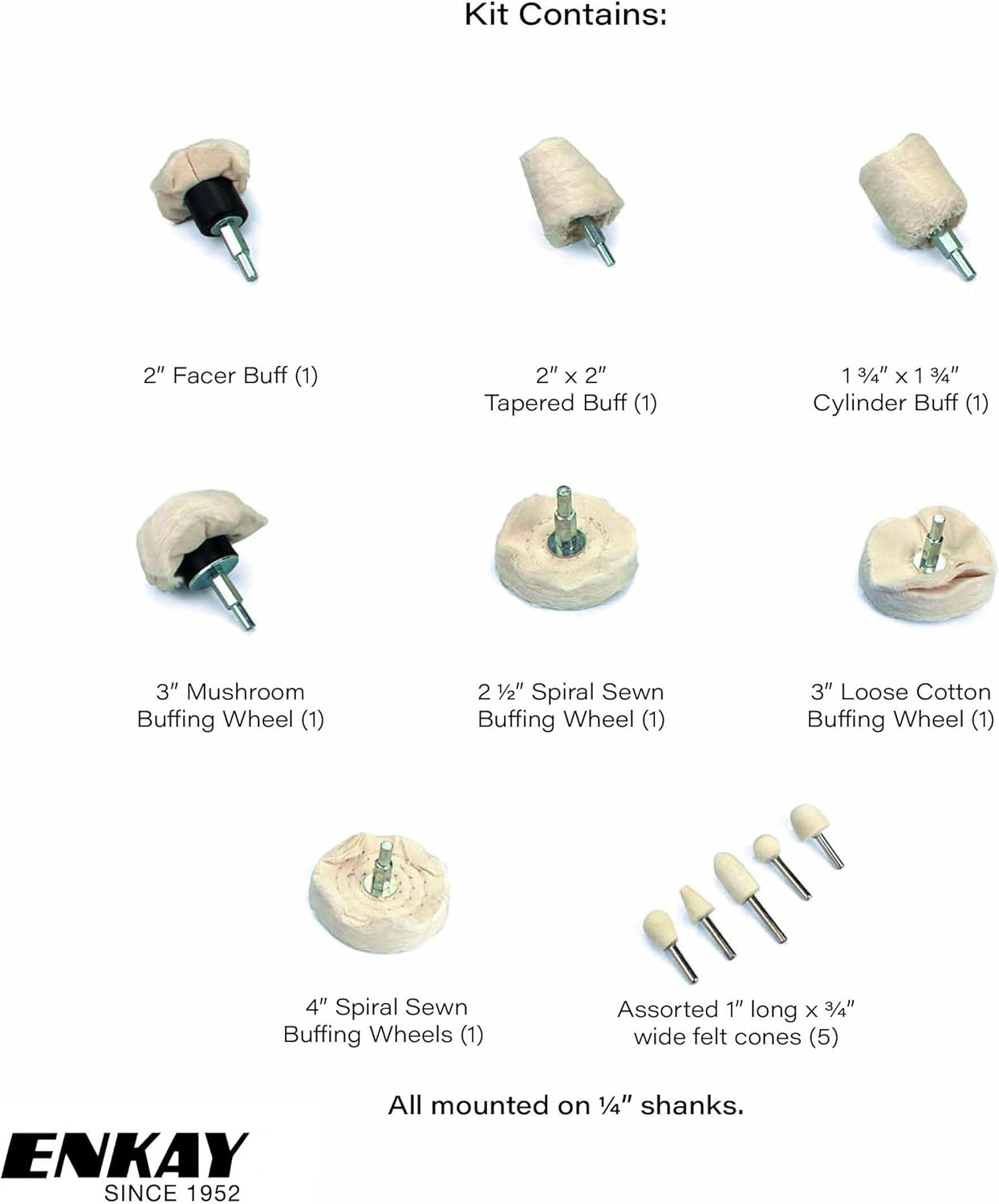 ENKAY - Aluminum Metal Polishing Kit
