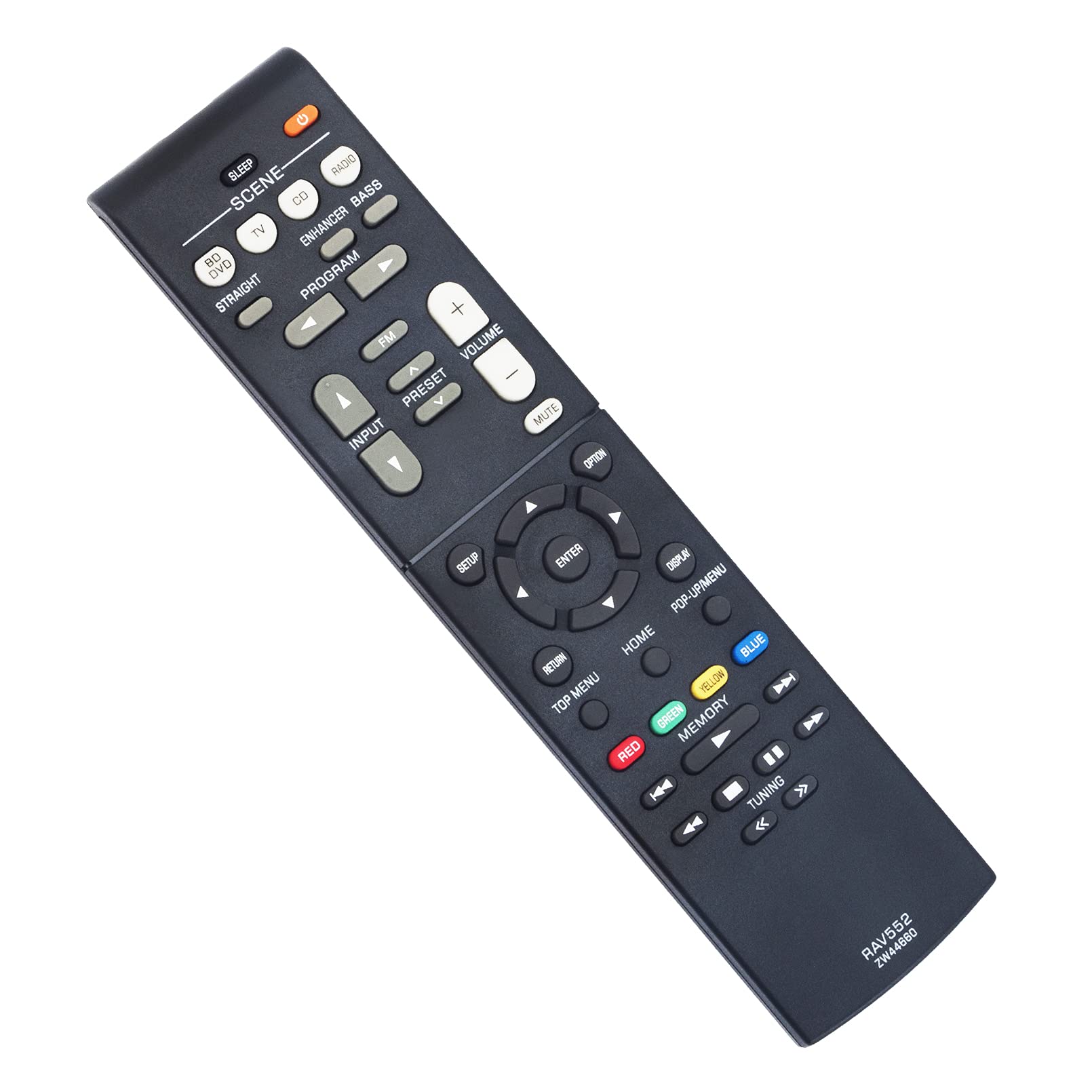Buy Allimity RAV552 ZW44660 Replace Remote Compatible with Yamaha