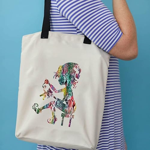 Miniatura 6 de SPECUT xINPOCUT - Hojas de tinta de transferencia infusible (14 piezasjuego, 12 x 12 pulgadas)  Papel de transferencia de leopardo para prensa de