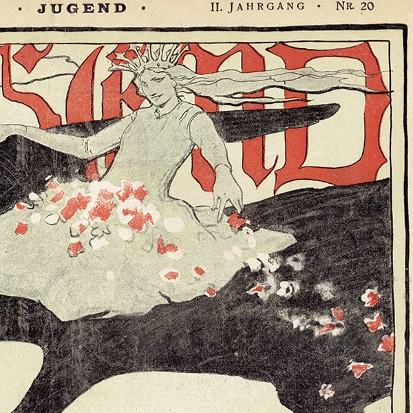 Amazon.co.jp: ドイツのイラスト文芸雑誌JUGEND（ユーゲント）アール