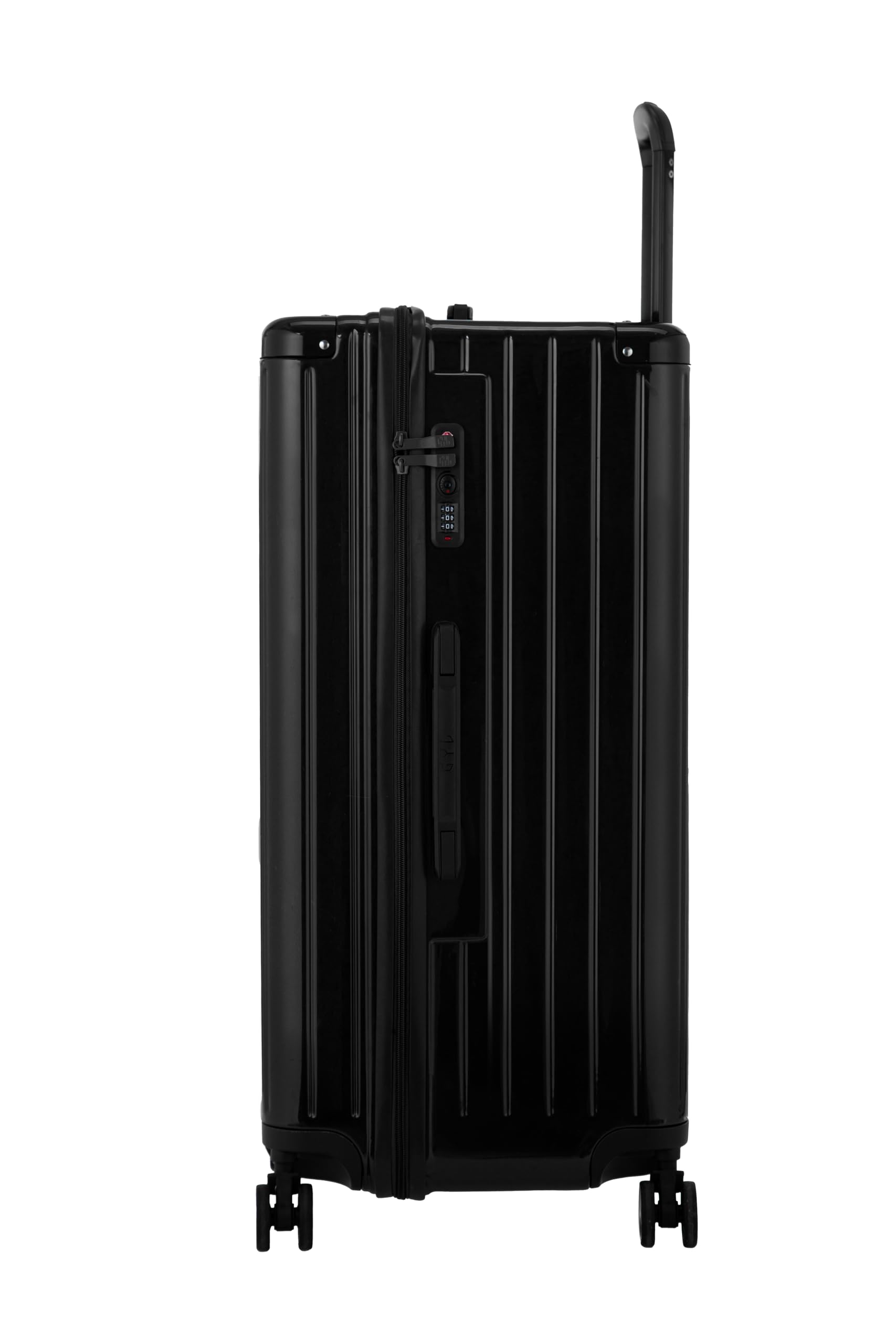 GYL Intemporelle, Valise Trunk Soute Rigide, (78 x 37 x 37 cm) - 4,5Kg - 115L - Polycarbonate - Sérrure TSA - Garantie à Vie, Noir