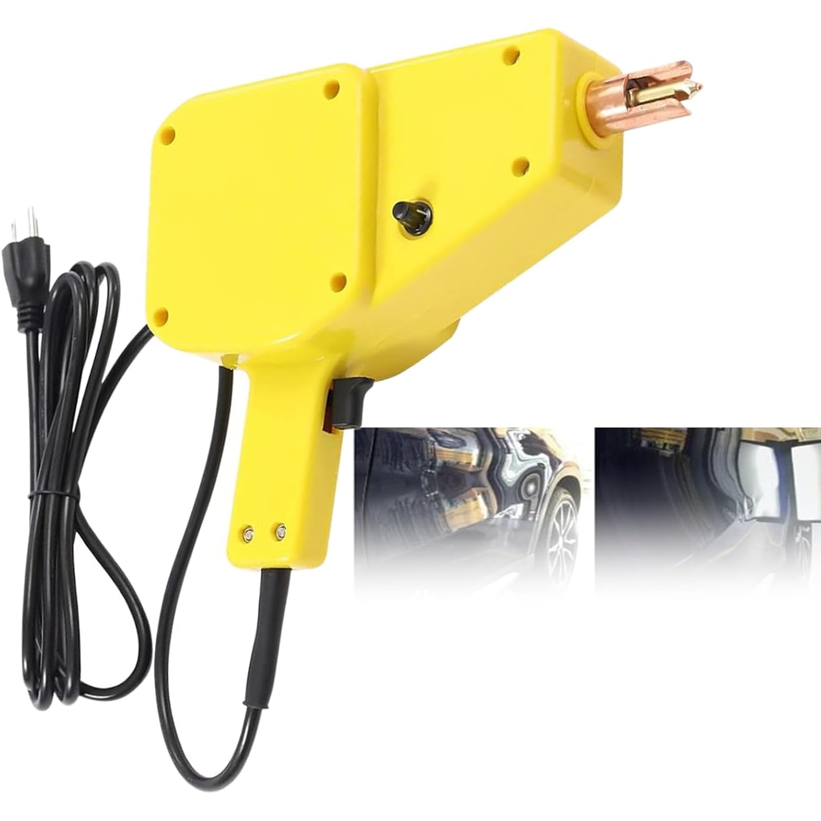 GYKOZY Stud Welder Kit for Dent Repair, Adjustable Current & Time, Spot Welder Tool, Includes Plastic Box, Professional Auto Body Repair Equipment