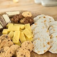 Vista 3 de Cesta de regalo clásica para aperitivos y chocolates, regalo de comida gourmet por GourmetGiftBaskets.com