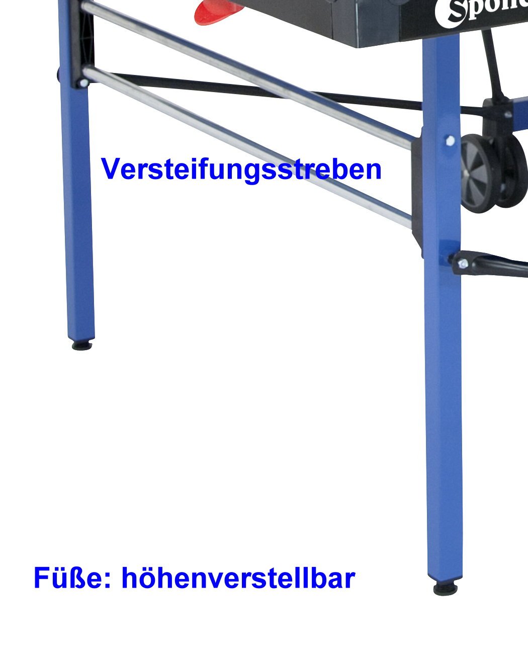 Sponeta Tisch S4-73e (wetterfest), Farbe:blau