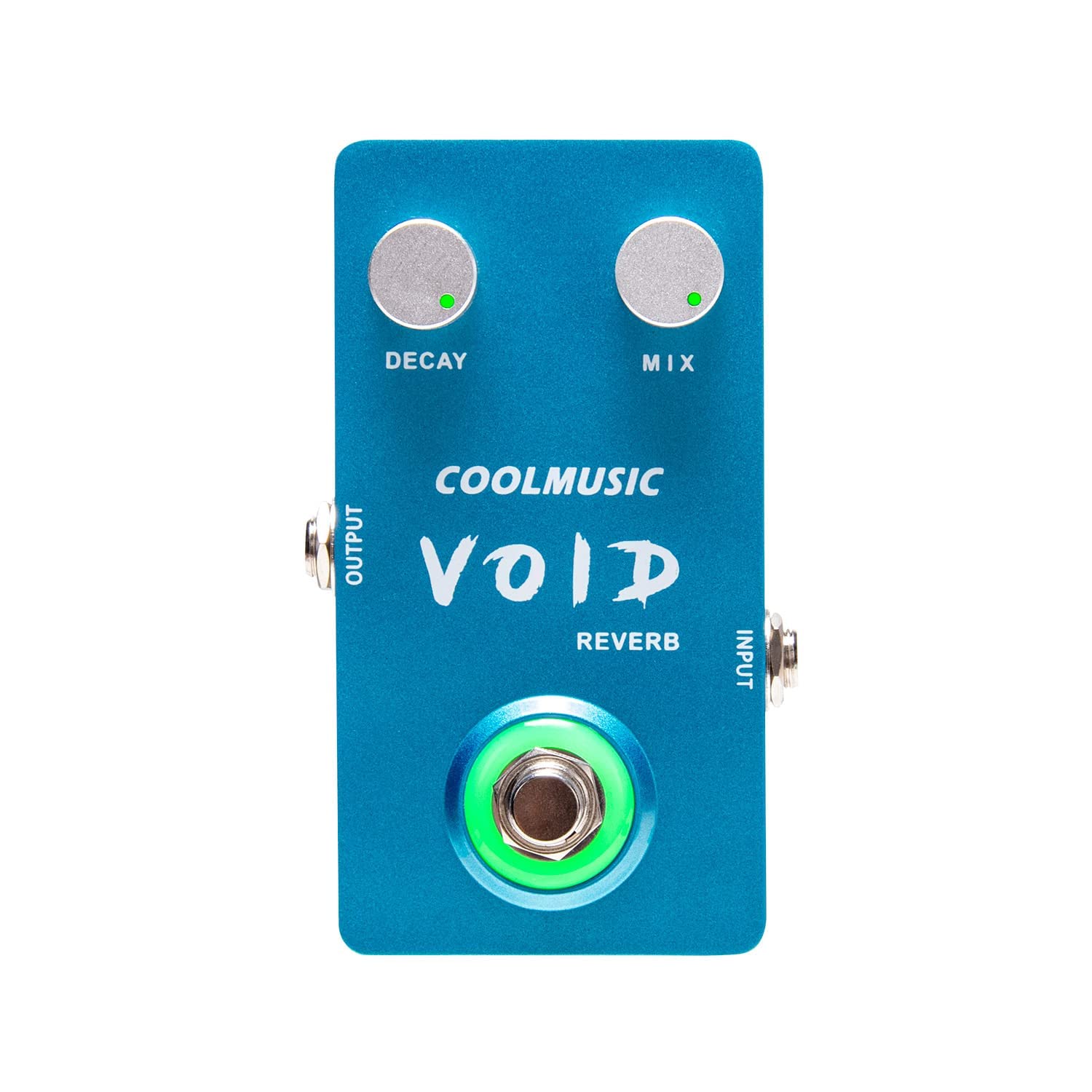 COOLMUSIC C-RV01 Reverb Chitarra Effetti Pedale Cassa in lega di alluminio