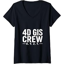 Women's 4D GIS Crew X.Y.Z.T. V-Neck T-Shirt