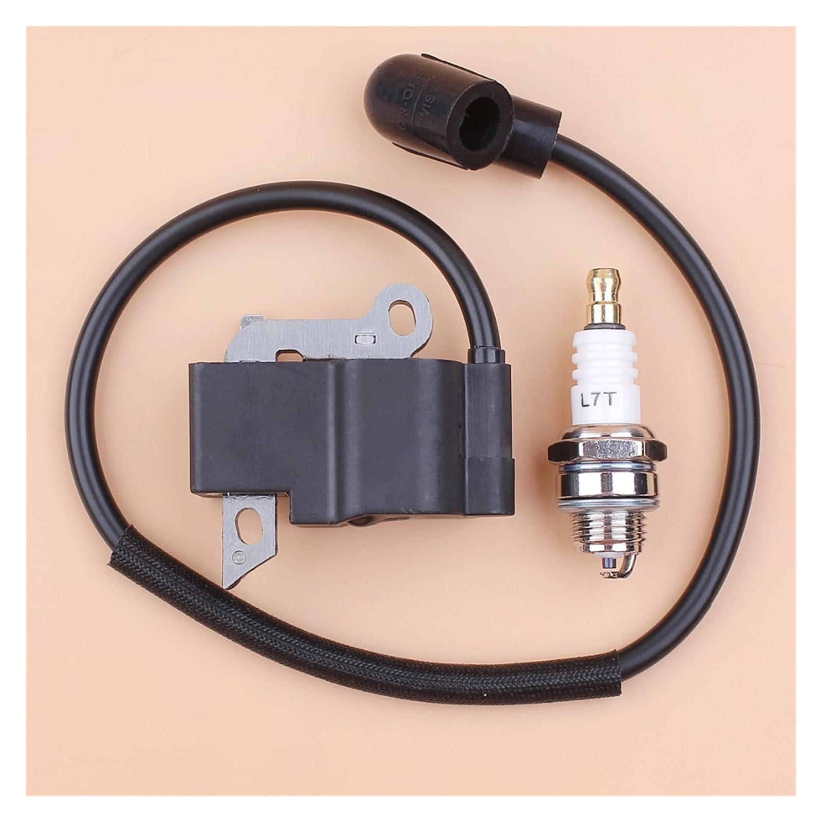 Kit de bujía de módulo Magneto de bobina de encendido for motosierra Stihl MS441 MS 441 1138 400 1300, piezas de Motor de motosierra