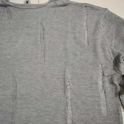 Jersei de hombre cómodo para evitar el frío con estilo informal desgastado 5