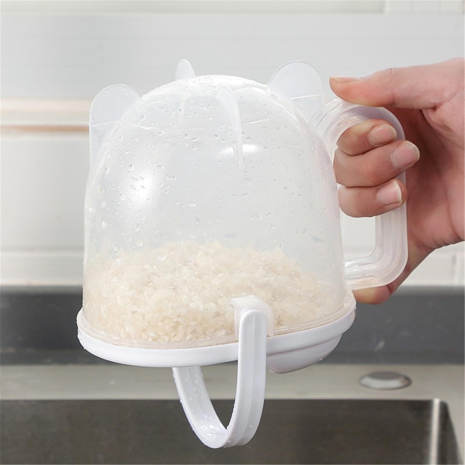 Colador de Verduras, Escurridor de arroz, colador de Lavado, escurridor, Cesta de Cocina, Cesta de arroz para Remojar