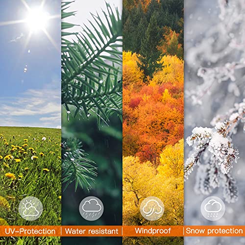 Hcfgs Outdoor Swing Cover For 2 Triple Seater 210D Porch Swing Covers Waterproof Uv Garden Furniture Cover Garden Hammock Glider Chair Cover All Weather Protection #TOP6