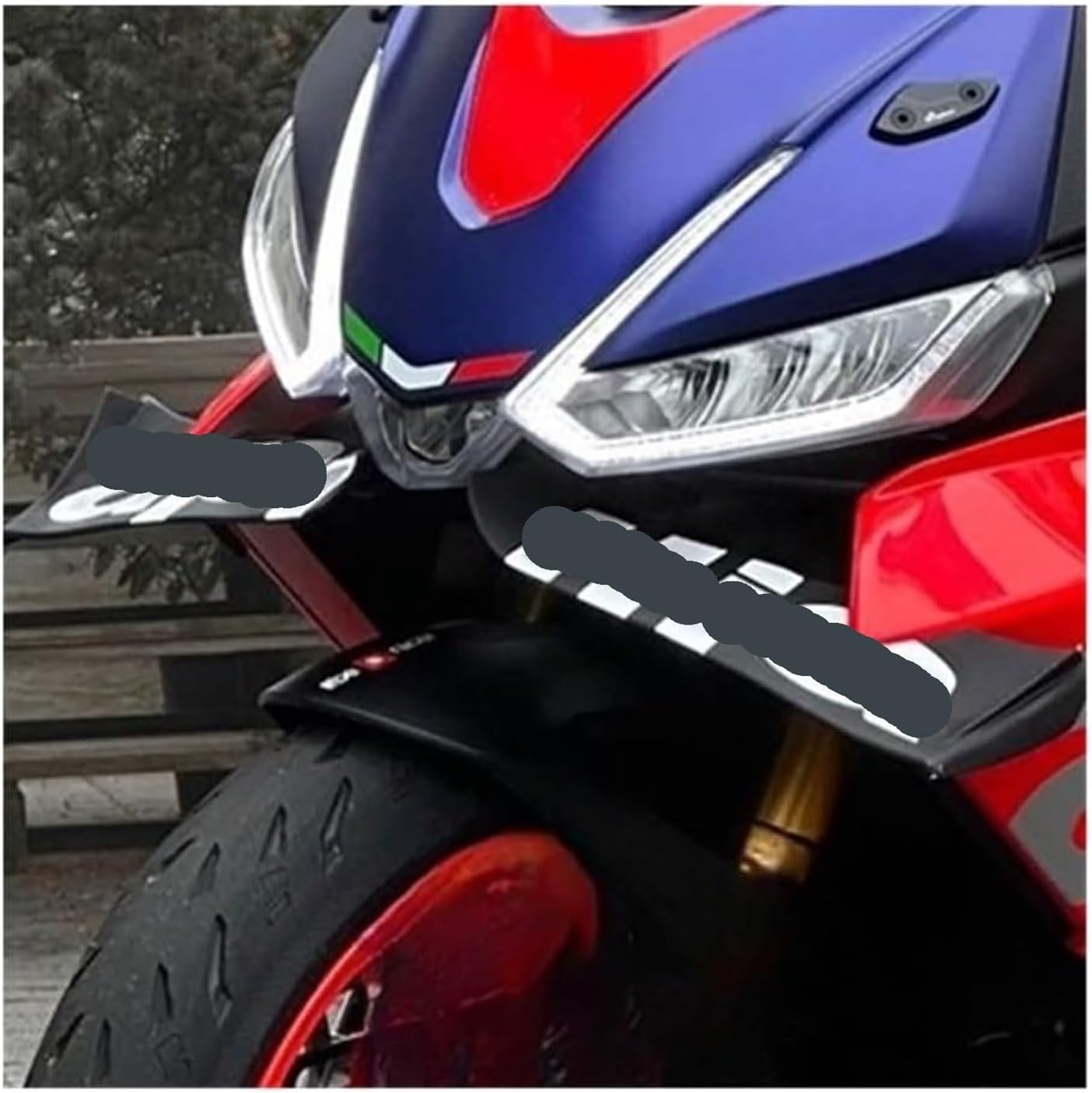 オートバイのウイングレット 用 アプリリア 用 RS660 オートバイ