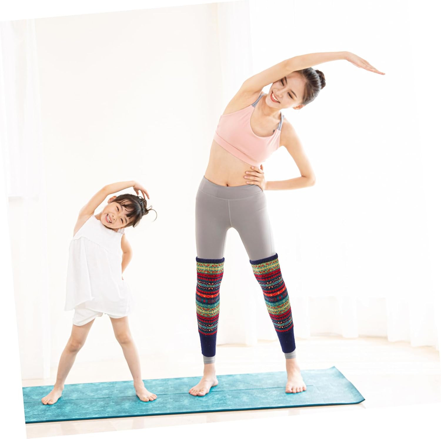 Unique Fashion Women Leg Warmers Long Boot Covers Wool Socks for Cold Weather Warm Stockings for Winter