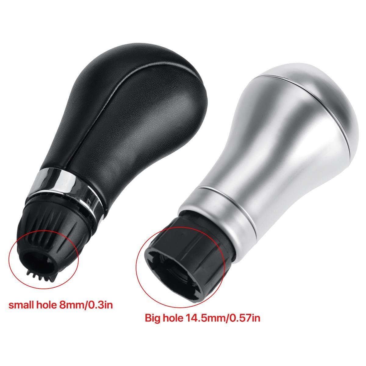 Pommeau De Levier De Vitesse Manuel 6 Vitesses Pour Mercedes Classe C W204 - 14,5 Mm