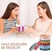 Imagen de Yuecda Pulseras motivacionales inspiradoras con frases de silicona