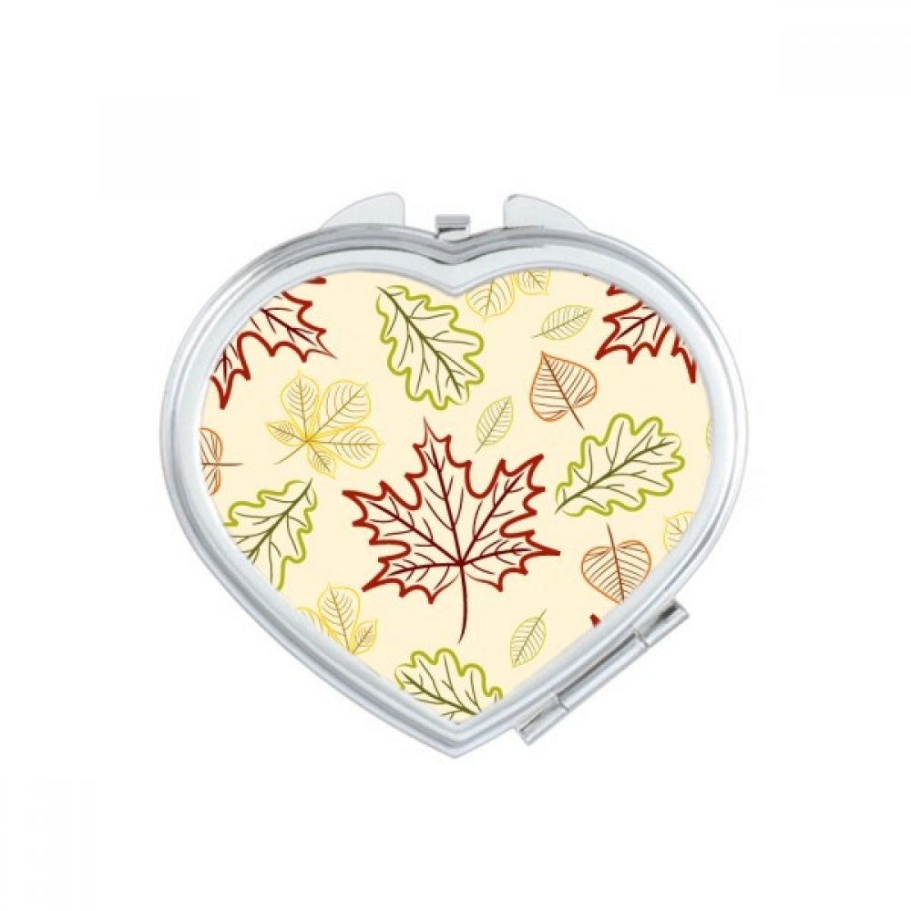 Miroir compact maquillage Thanksgiving petit miroir de poche portable multicolor