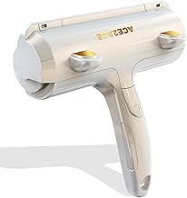 ACE2ACE Pet Cat Dog Hair Removal Brush, Magic Reusable Hair Removal Brush, Animal Hair Roller, Gift Edition, White