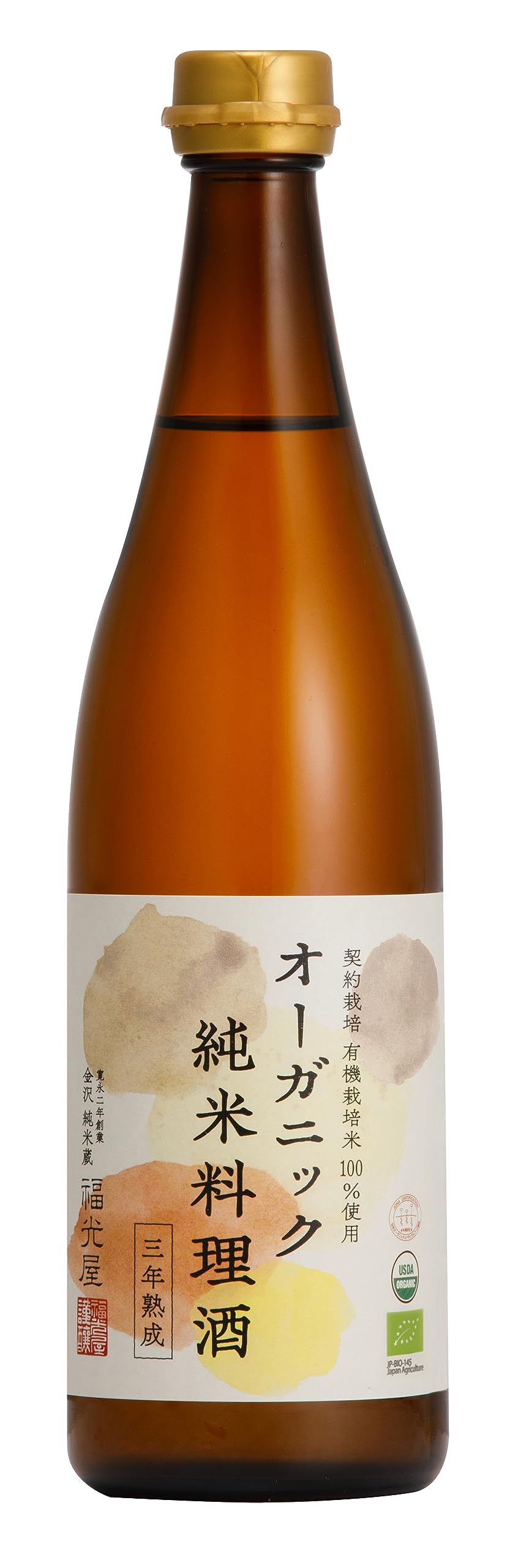 Amazon.co.jp: 福光屋 オーガニック純米料理酒 720mL 有機JAS