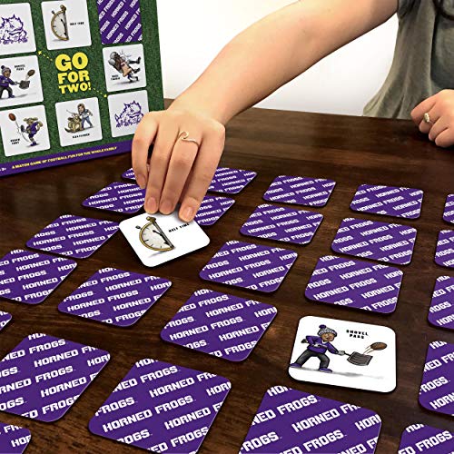 Image of YouTheFan NCAA Officially-Licensed Memory Match Game - Humorous, Team-Specific, Original Hand-Drawn Artwork, Fun for the Whole Family, for Fans Young and Old