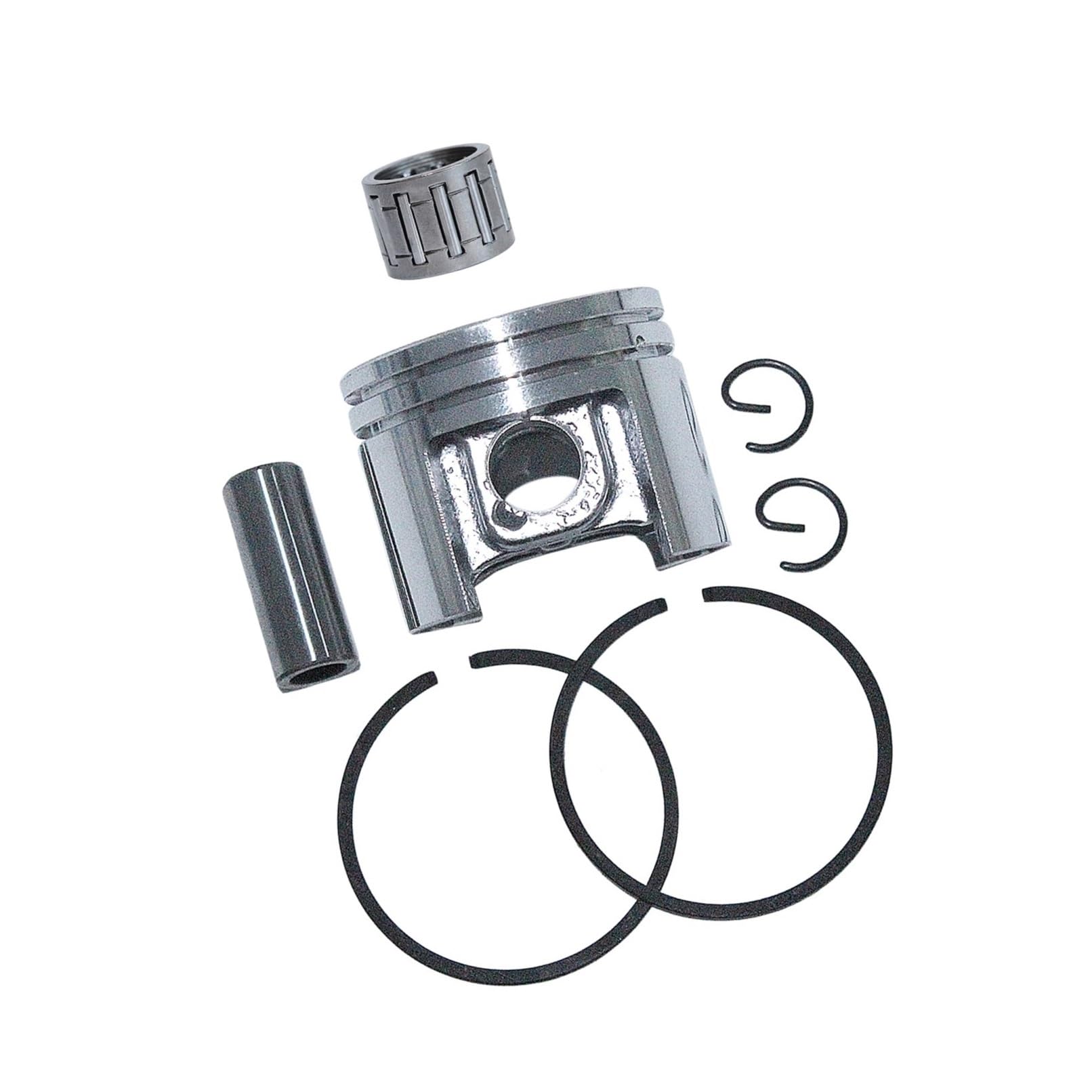 Kit de cojinetes de Agujas y Anillos de pistón de 38 mm for Motosierra MS180 018 MS 180 OEM 1130 030 2004