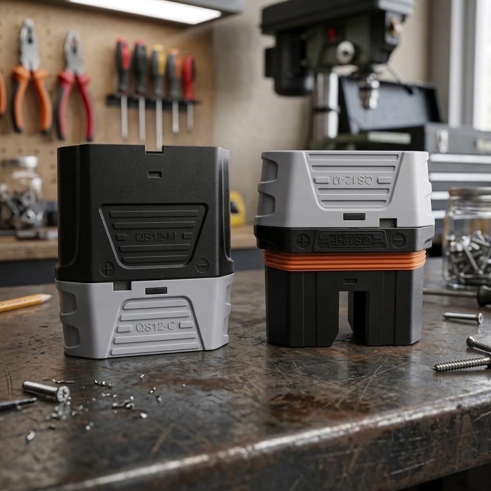Litio per batteria Terminale 250A PA Housing Litio per batteria | ideale per lo stoccaggio di energia, nuove apparecchiature energetiche, sistemi solari, per banchi di batterie