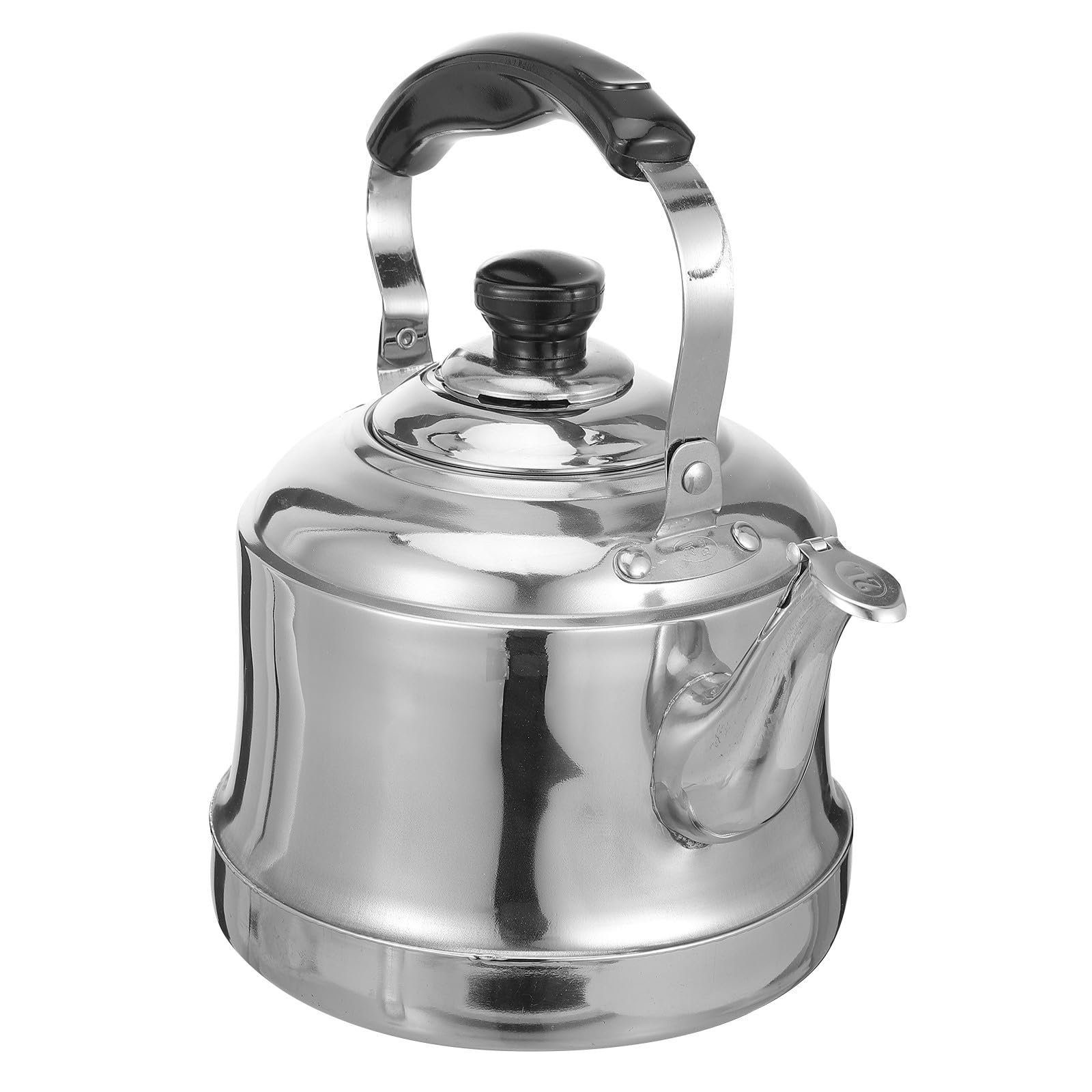 Bouilloire en acier inoxydable de 2l avec fond haute résistance thermique