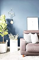 Vista 143 de Dimoon 236''x17.7'' White Thicken Peel and Stick Wallpaper Contact Paper Modern Self Adhesive Wall Paper Removable Renter Friendly Textured Solid