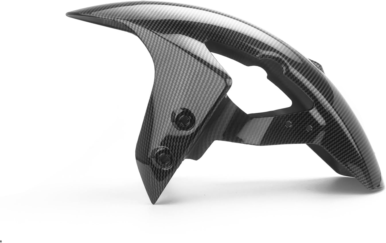 Front Fender Tire Hugger Replacement For Yamaha YZF-R7 2022 2023 2024 R7 Carbon Fiber Fender Mudguard Splash Guard Fairing Kits (Carbon Pattern)