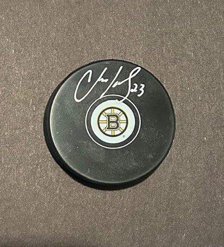 Chris Kelly Autographed Puck - Autographed NHL Pucks