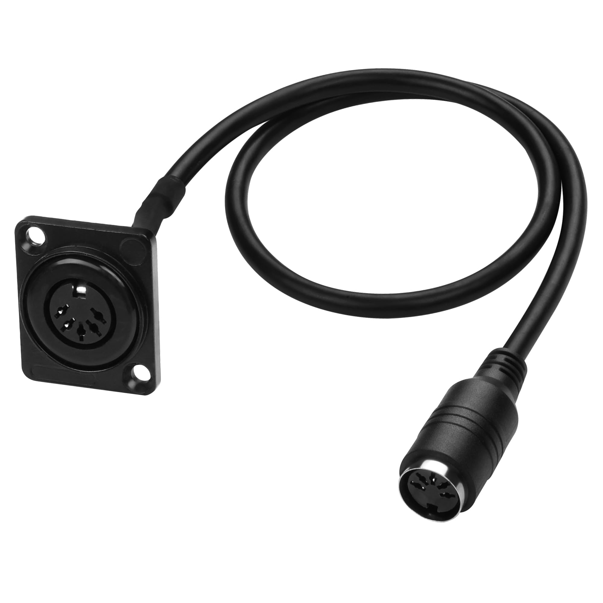 Amazon.com: MEIRIYFA D-Type DIN 5PIN MIDI Cable - Female to Female